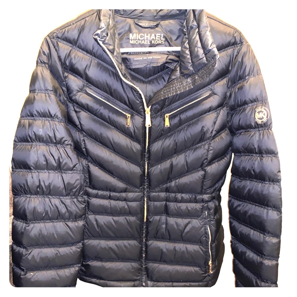 MK puffer coat